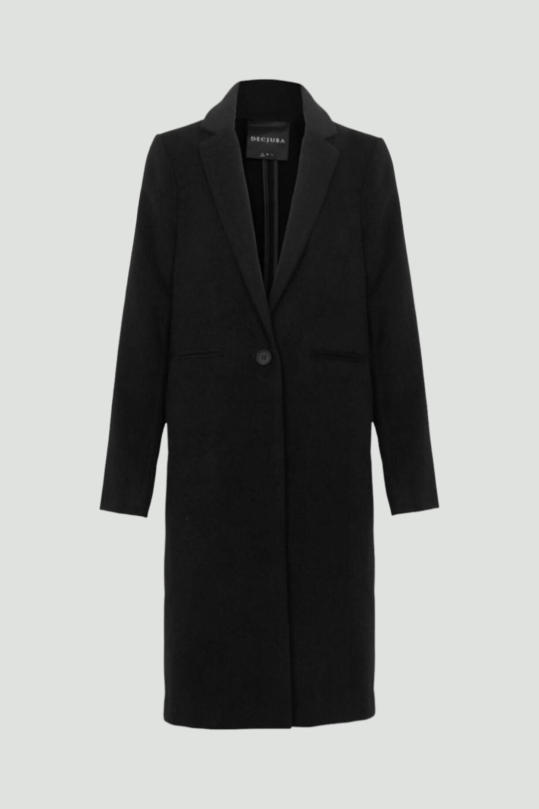 Decjuba Jessica Crombie Coat in Black