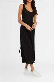 Jillian Boustred Ingrid Dress Black backless