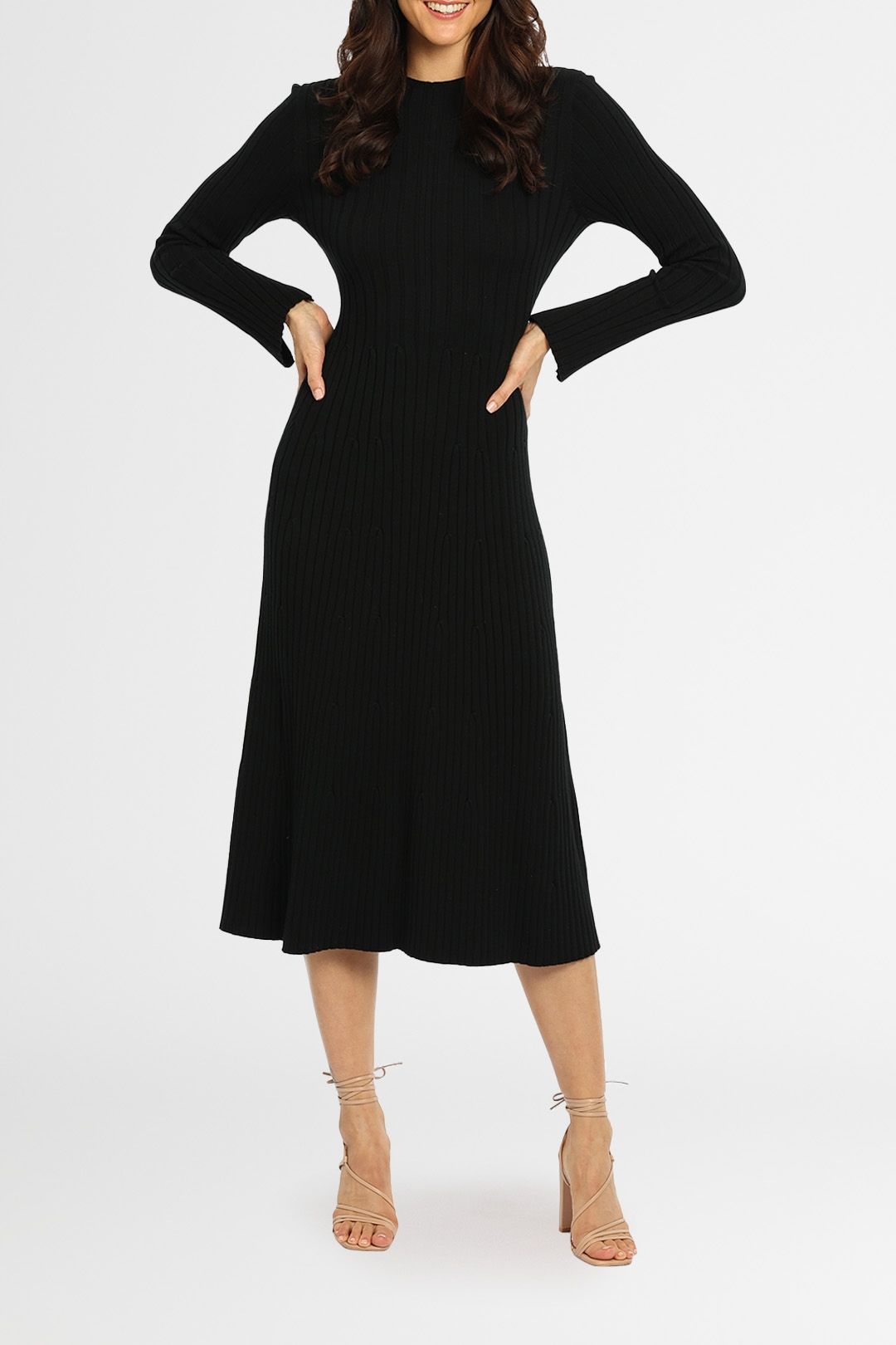 Hire Spencer Ribbed Dress Jillian Boustred GlamCorner