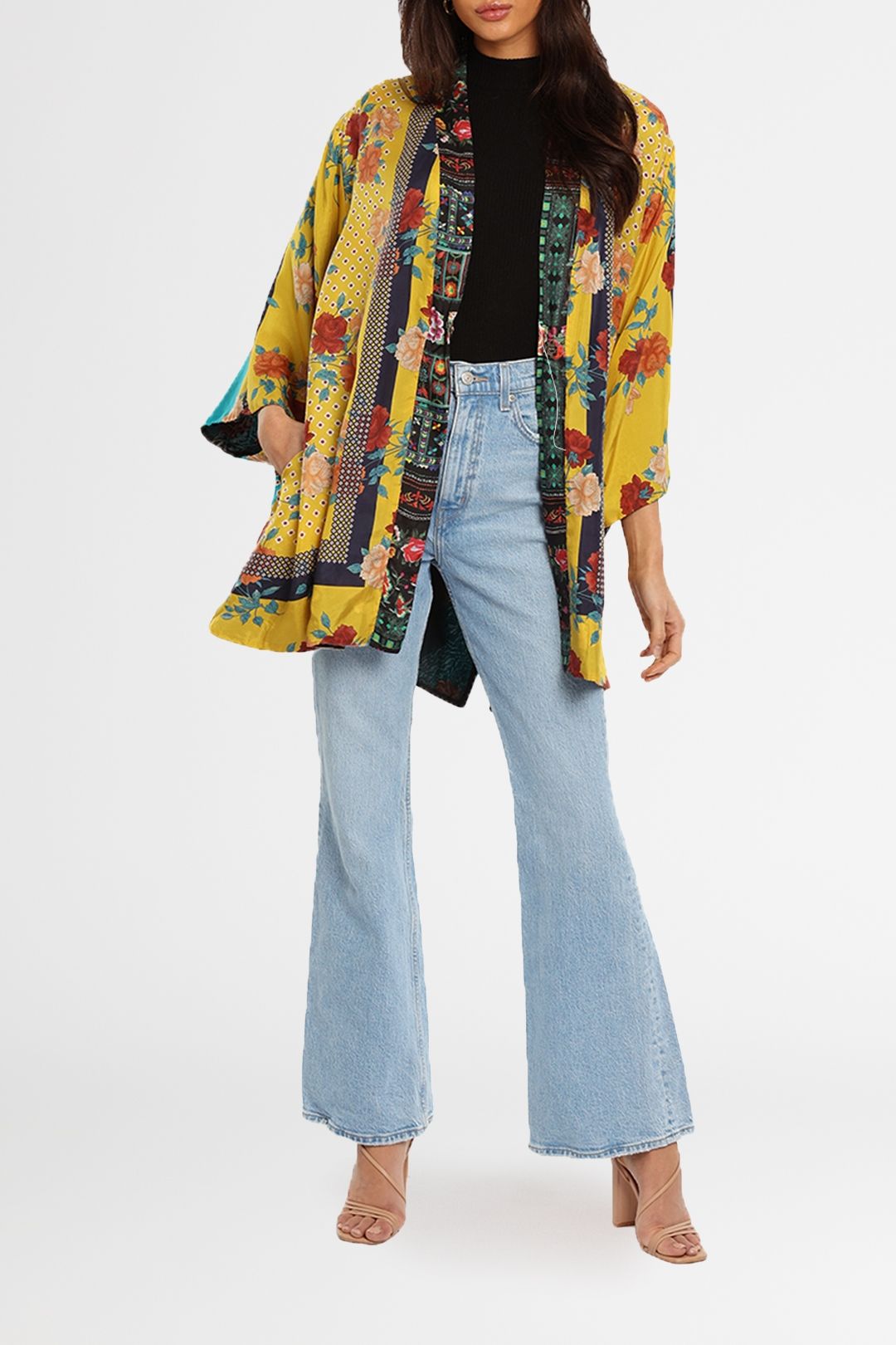 Johnny Was Bridget Kimono reversible