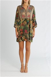 Johnny Was Parrot Gweneth Tunic Dress Multi
