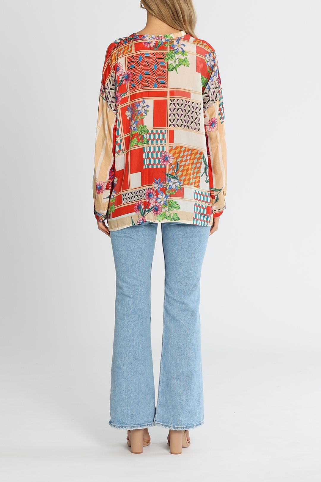 Johnny Was Ridge Lennox Top Multi Relaxed Fit