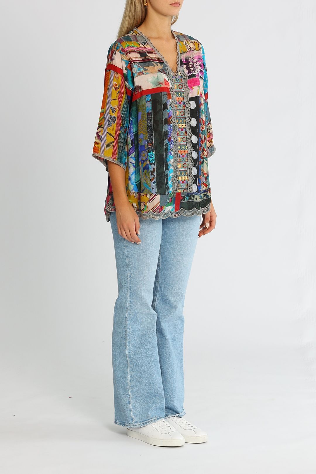 Johnny was ginger silk hotsell blouse