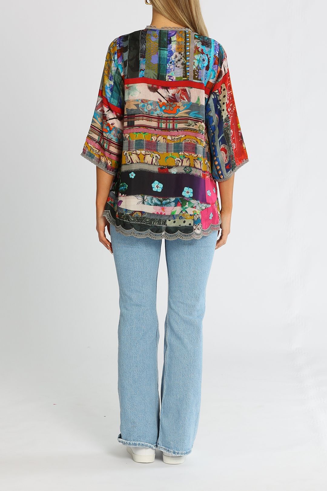 Johnny was ginger silk blouse new arrivals