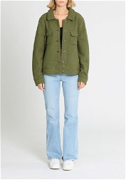 Joie Green Wool Jacket Collared