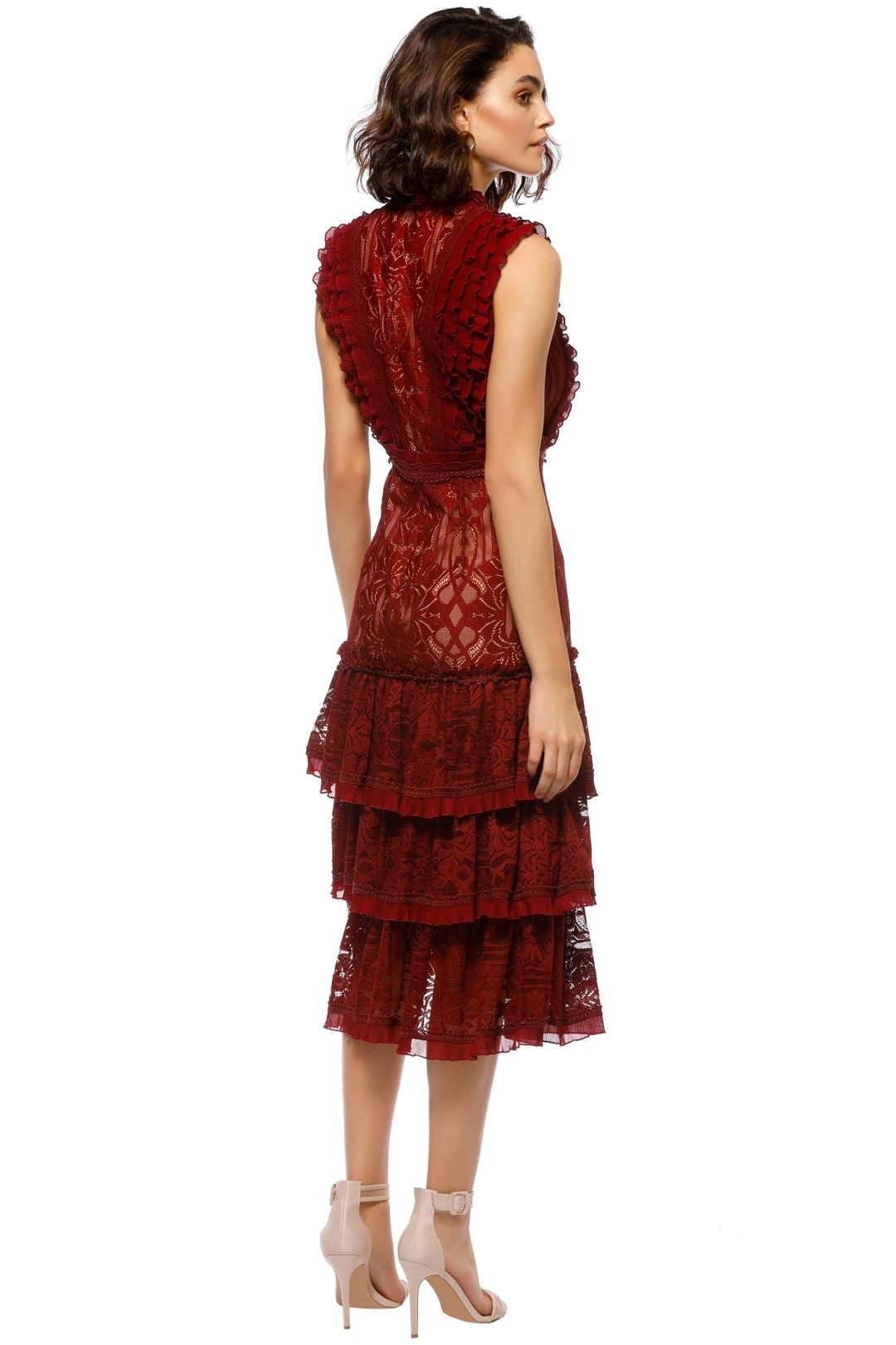 Jonathan simkhai ruffle dress cheap