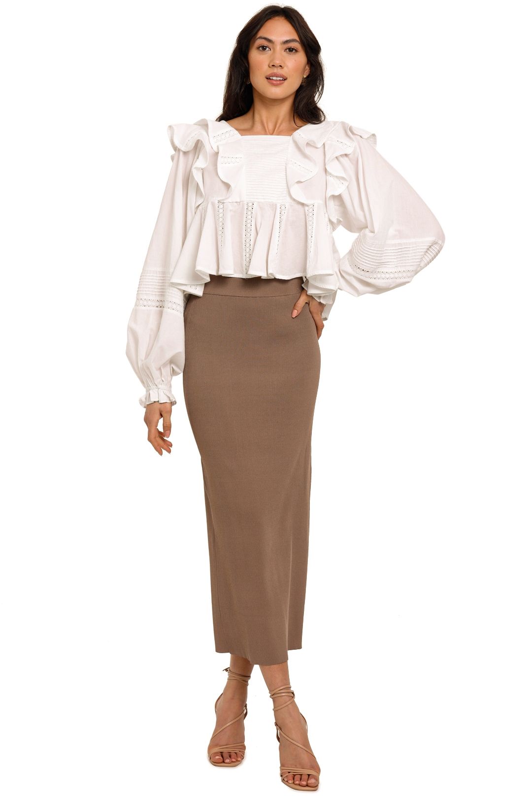 Cotton smock top 2025