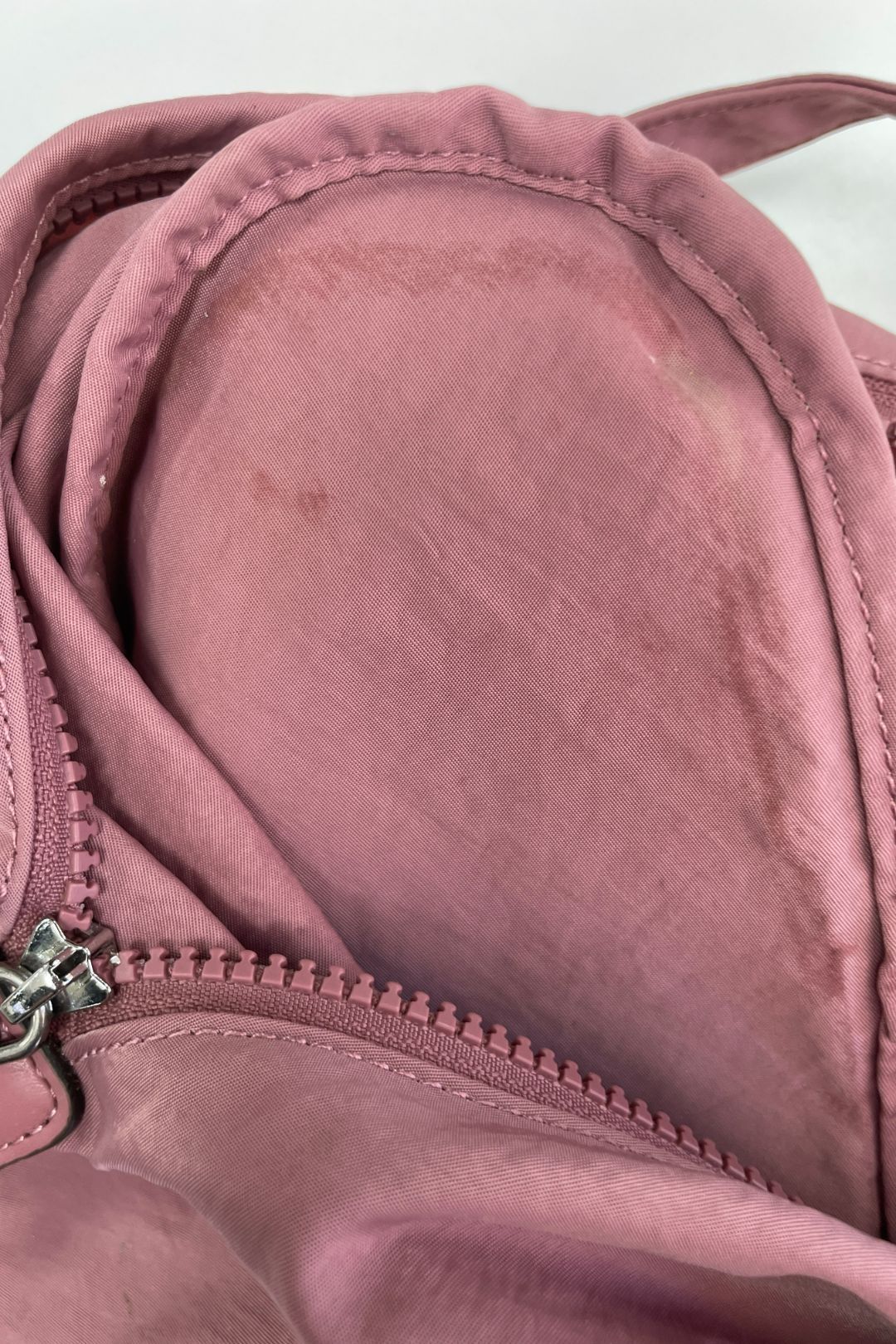 Julian Nylon Backpack Dark Pink