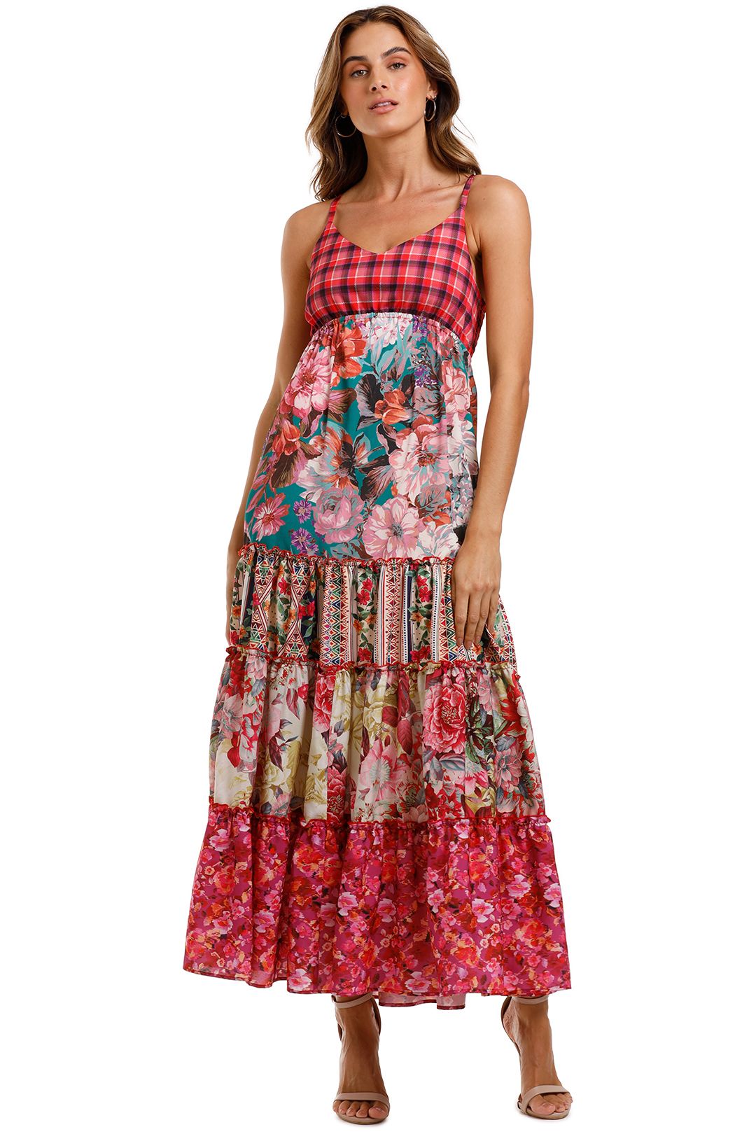 Lexi boho maxi dress top