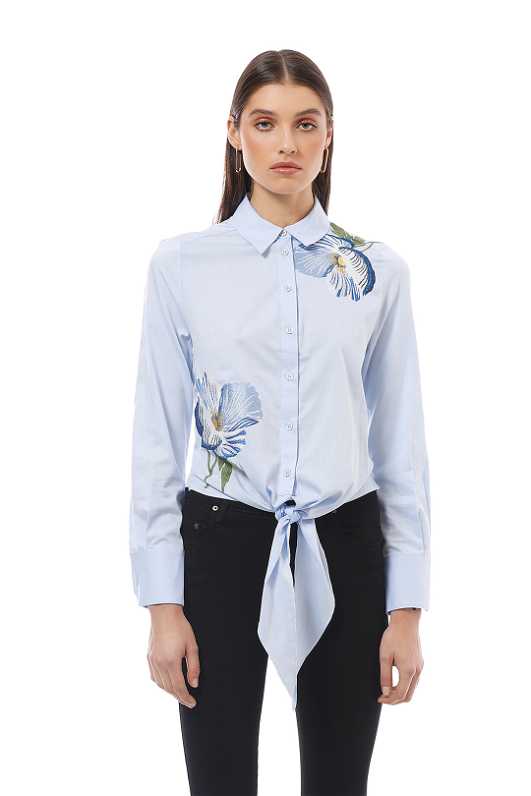 Floral Embroidered Shirt by Karen Millen for Hire