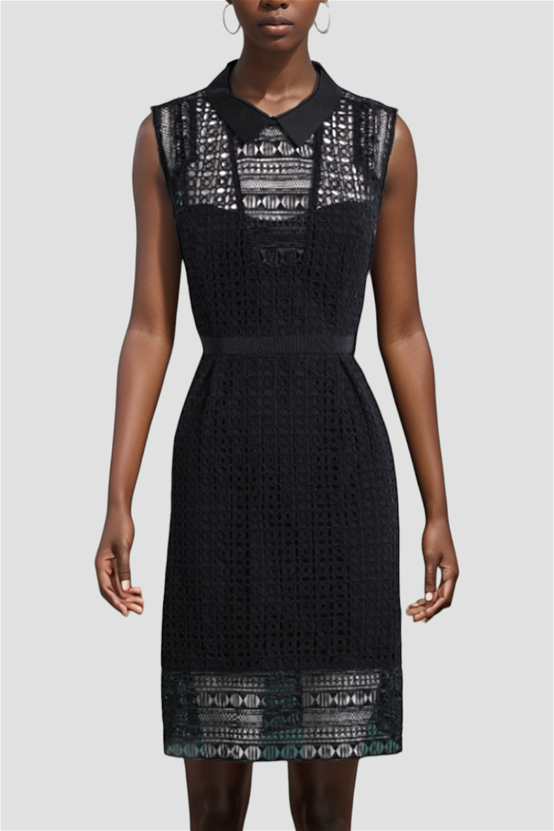 Karen millen black cocktail dress cheap