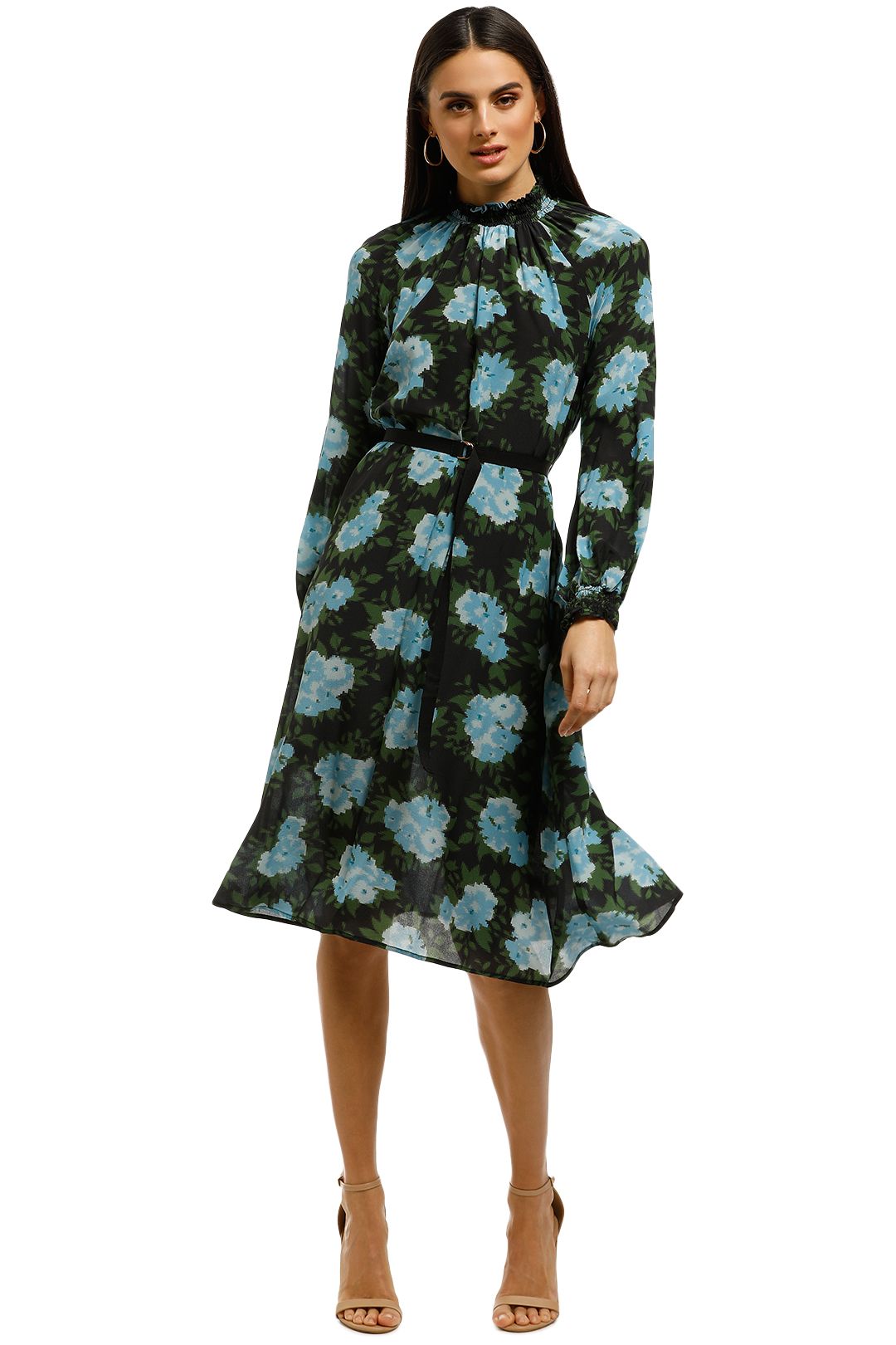 Kate-Sylvester-Rosalee-Dress-Blue-Front