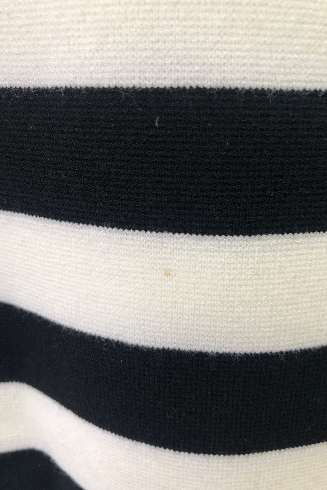 Kate Spade - Black and White Stripe Knit Dress