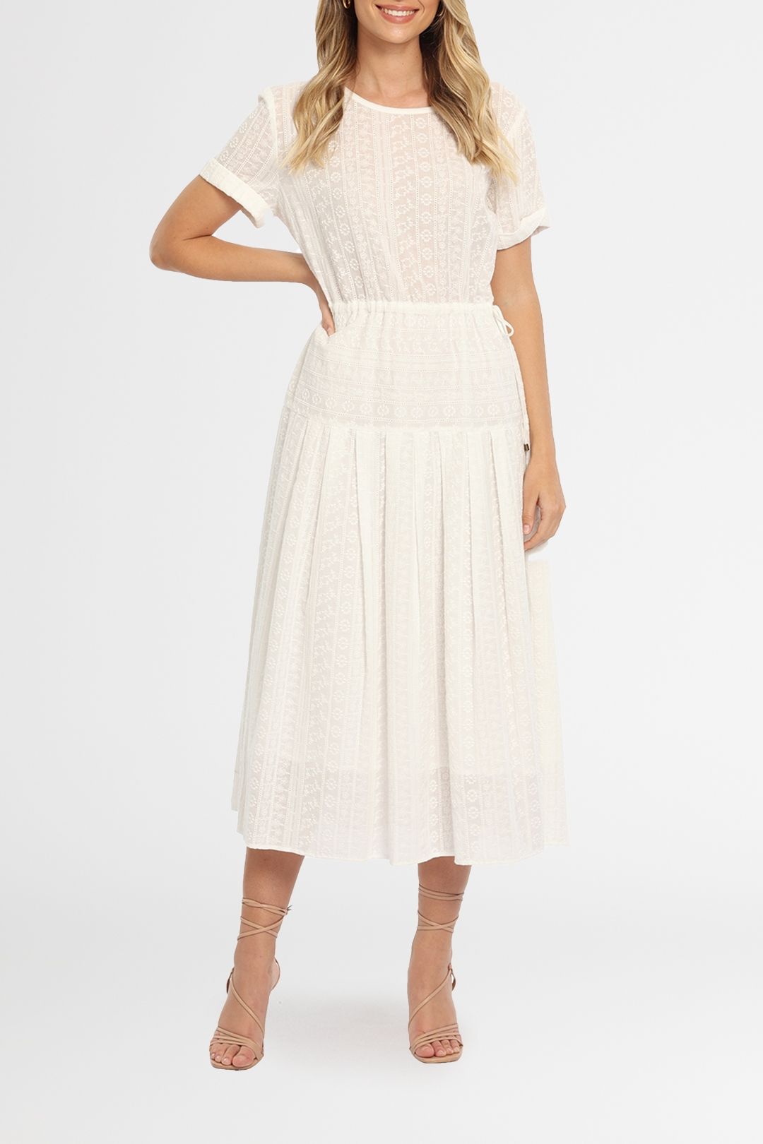 Kate sylvester broderie best sale dress
