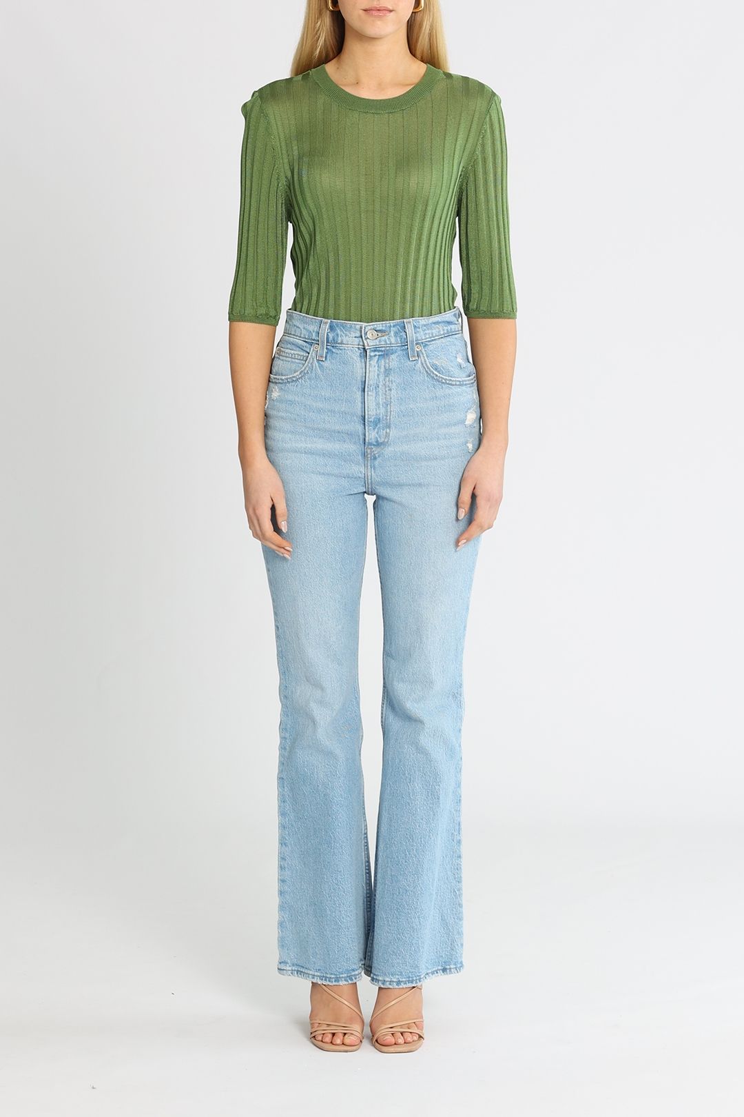 Kate Sylvester Jessica Ribbed Top