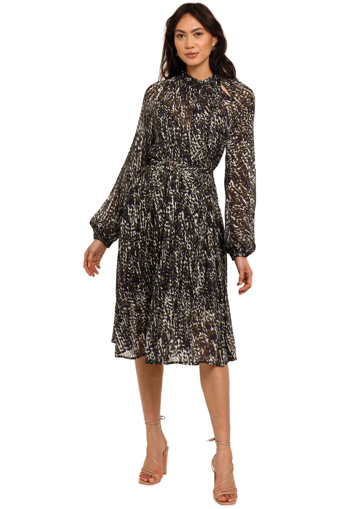 Kate Sylvester Shirley Printed Dress abstract