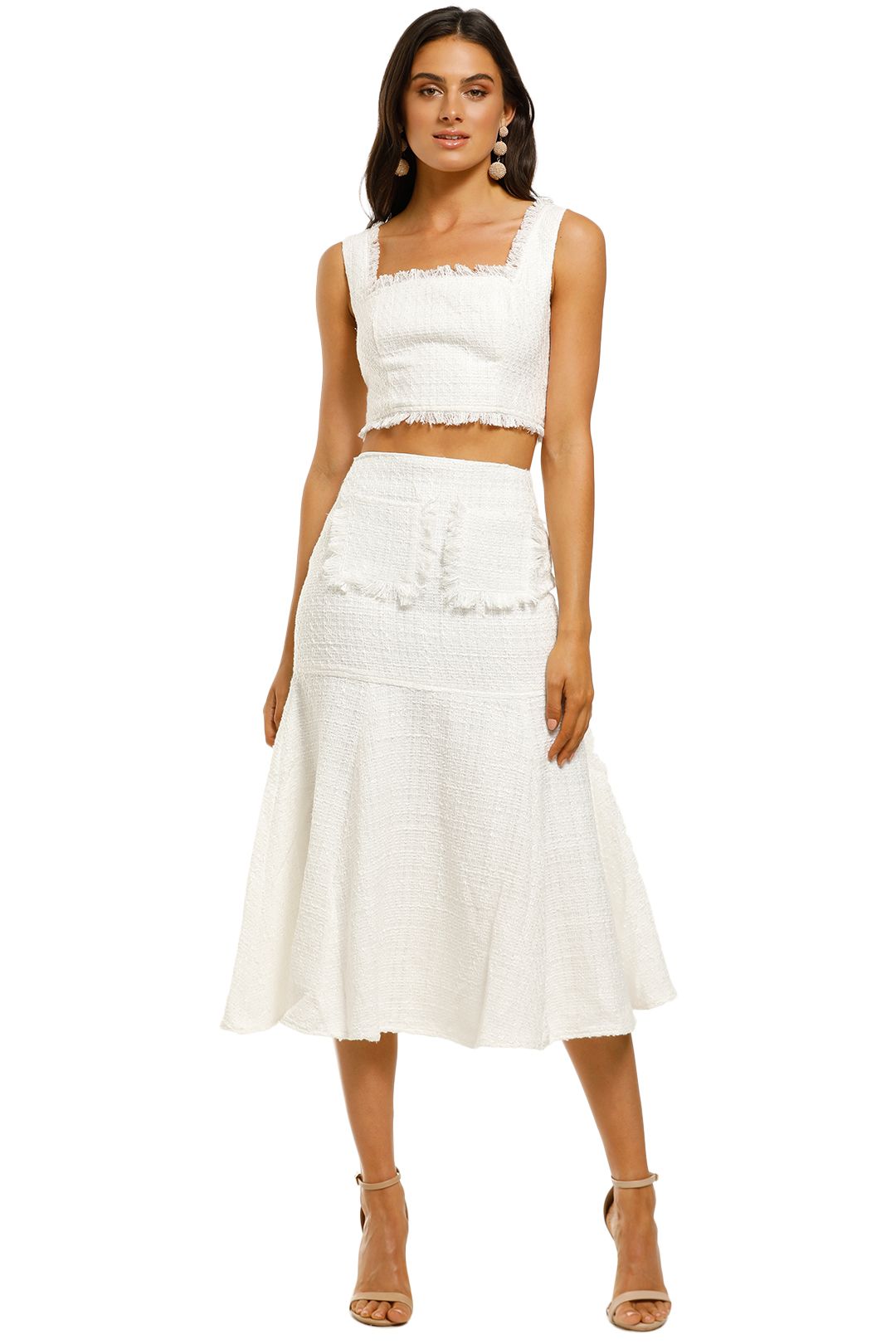 Keepsake-The-Label-Alcazer-Top-and-Skirt-Set-Porcelain-Front