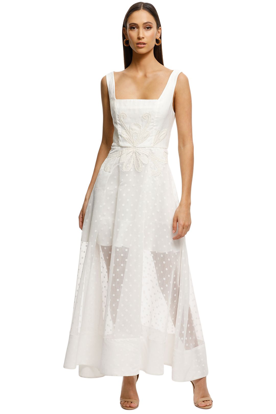 Chime Gown in Porcelain by Keepsake the Label for Rent | GlamCorner