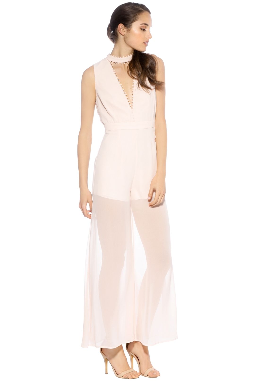 Keepsake The Label - Come Around Jumpsuit Shell - Pink - Side