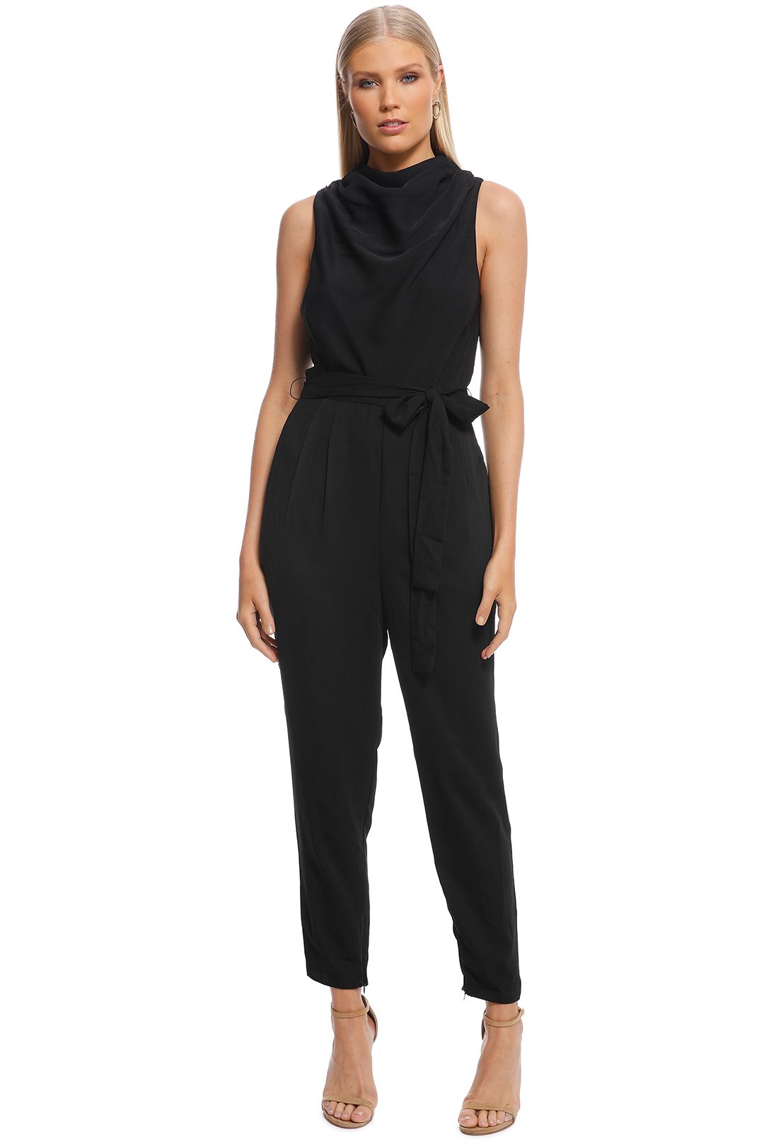 Allure Jumpsuit in Black by Keepsake the Label for Rent