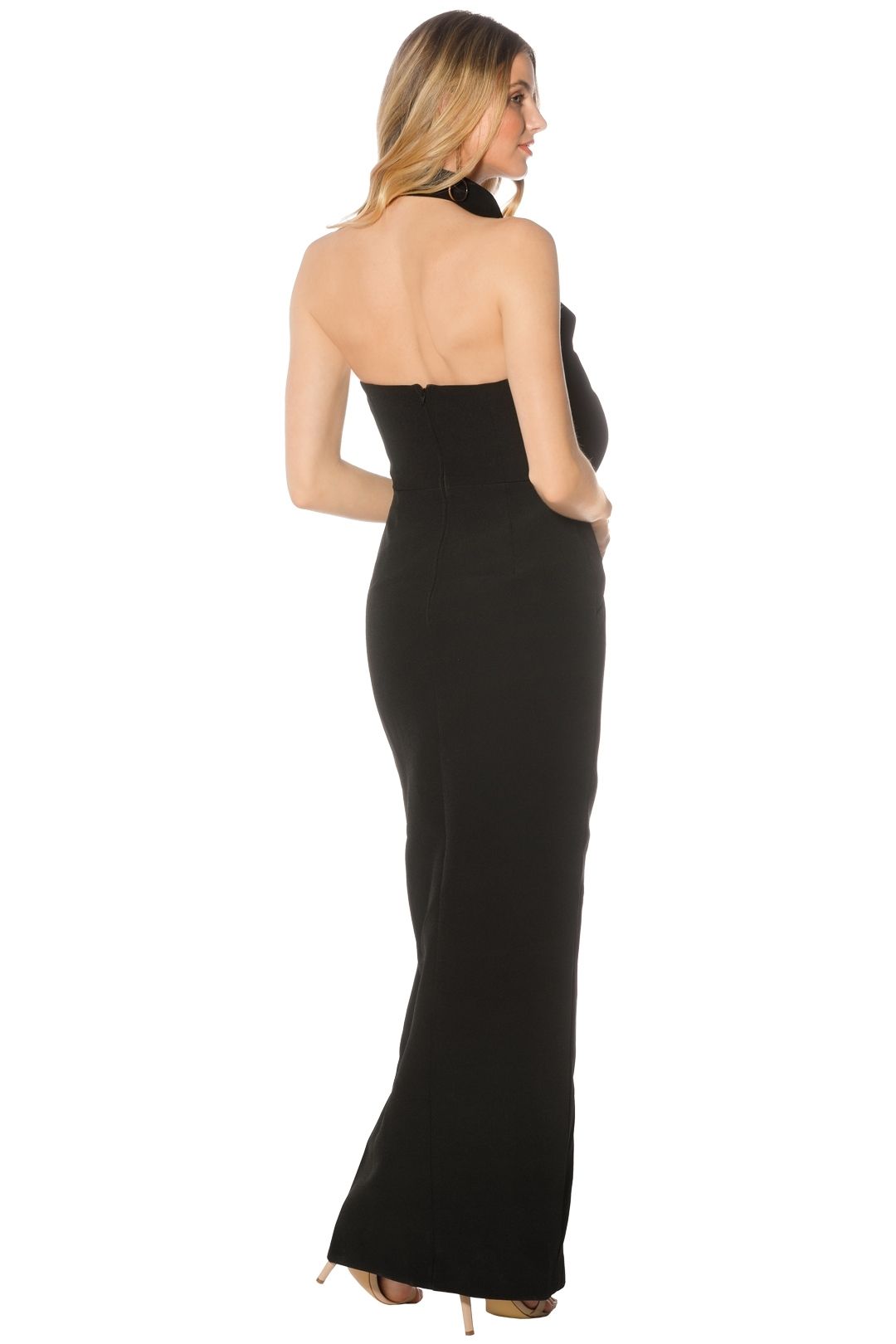 Keepsake The Label - Dance with me Gown - Black - Back