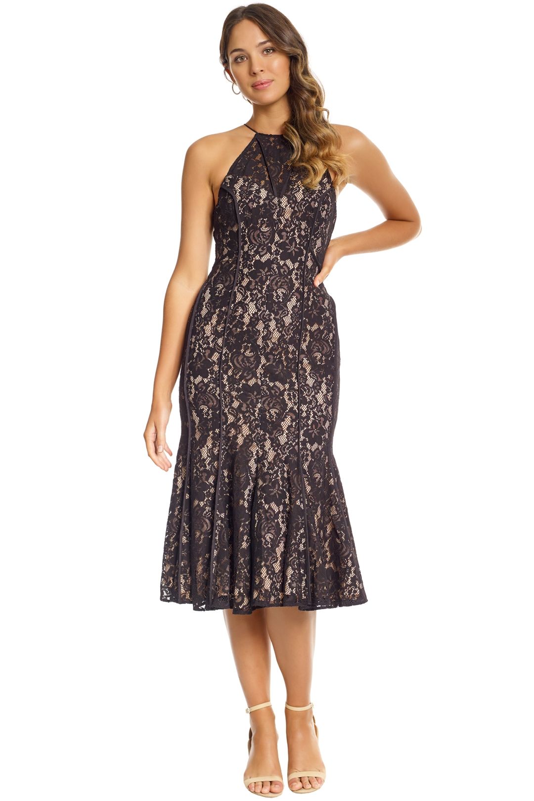 Dreamers Lace Midi Dress by Keepsake for Rent | GlamCorner