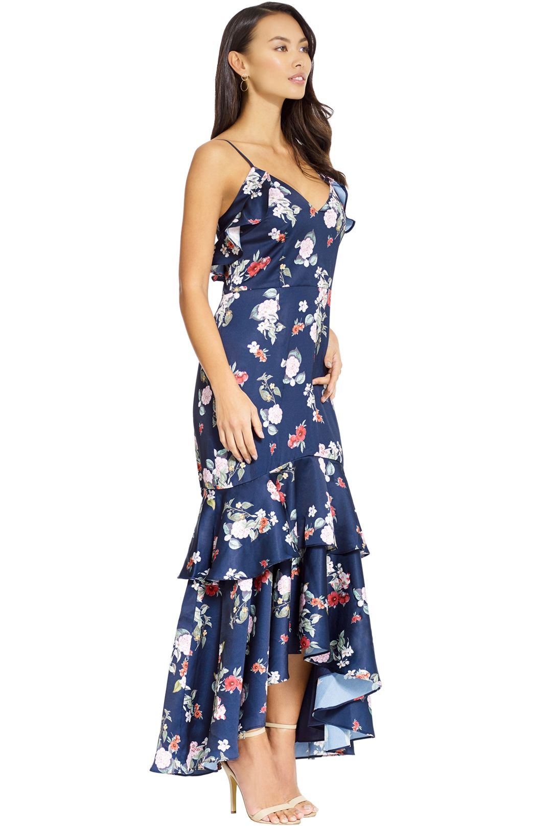 Keepsake the Label - For Me Gown - Navy Floral - Side