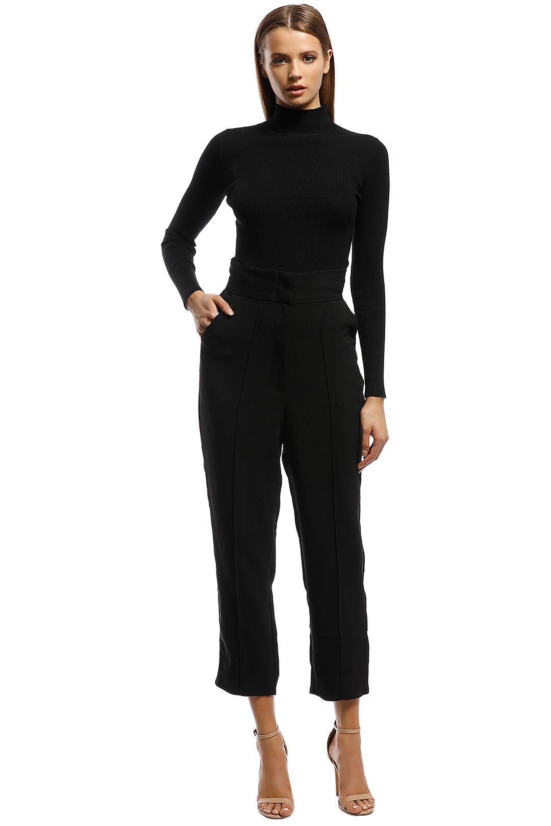 Keepsake The Label - The Fall Pant - Black - Front