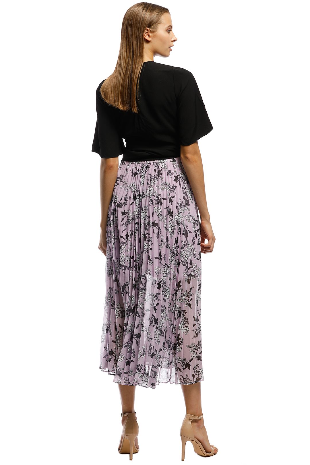 Keepsake The Label - Unique Skirt - Lilac Floral - Back