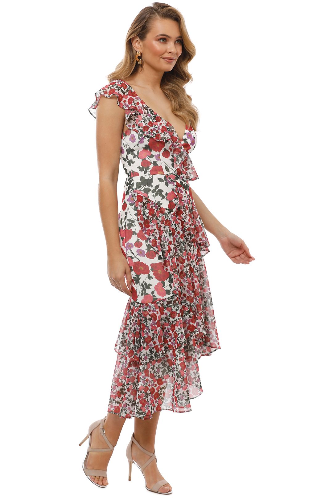 Waves Midi Dress by Keepsake the Label GlamCorner
