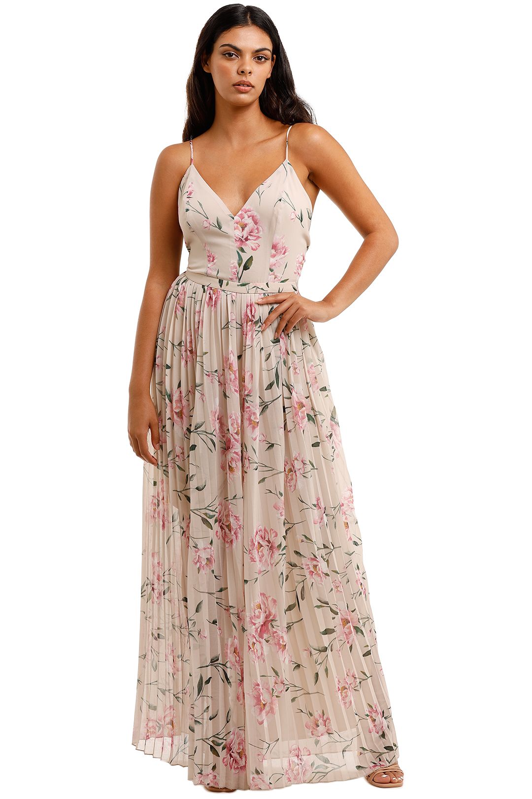 Nobody Jumpsuit in Oatmeal Gardenia by Keepsake the Label for Hire