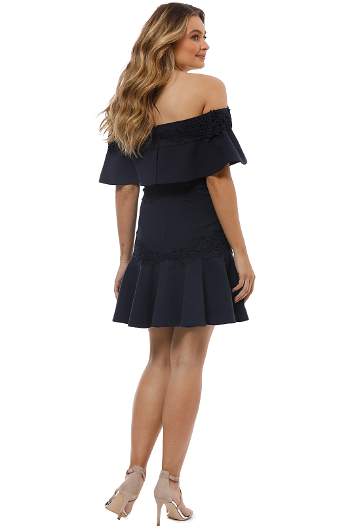 Sweet Dreams Mini Dress Navy by Keepsake the Label for Rent | GlamCorner