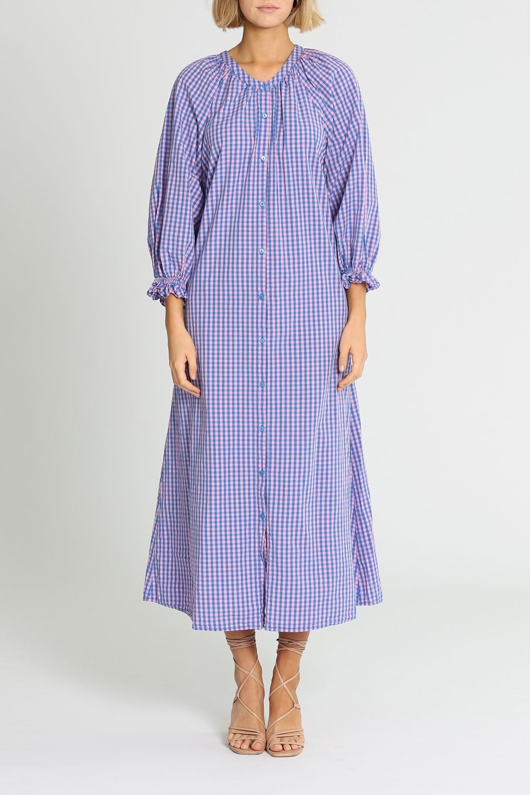 Kinney Coco Midi Dress Plaid