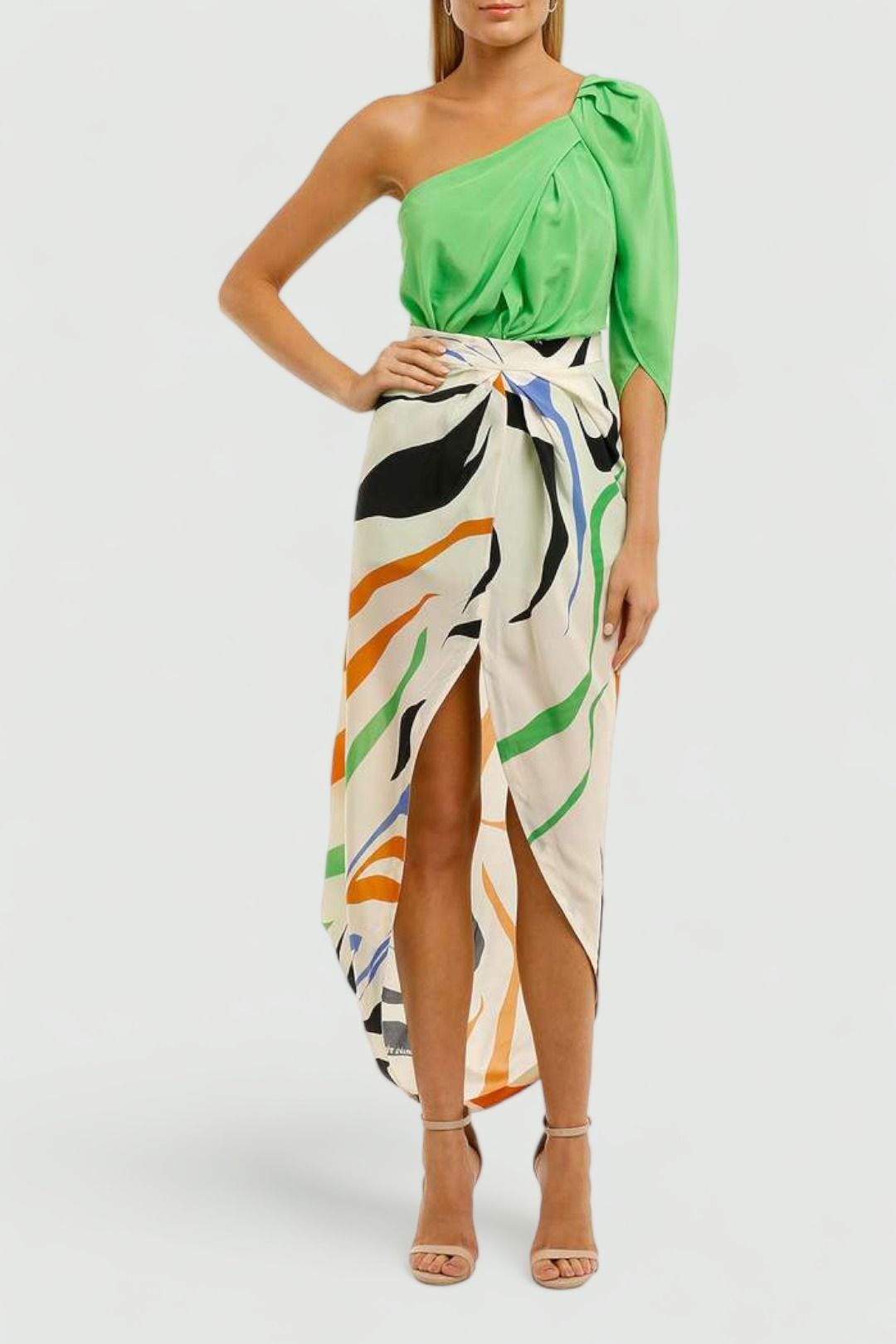 KITX-Rewilding-Nature-Skirt-Nature Print-Front