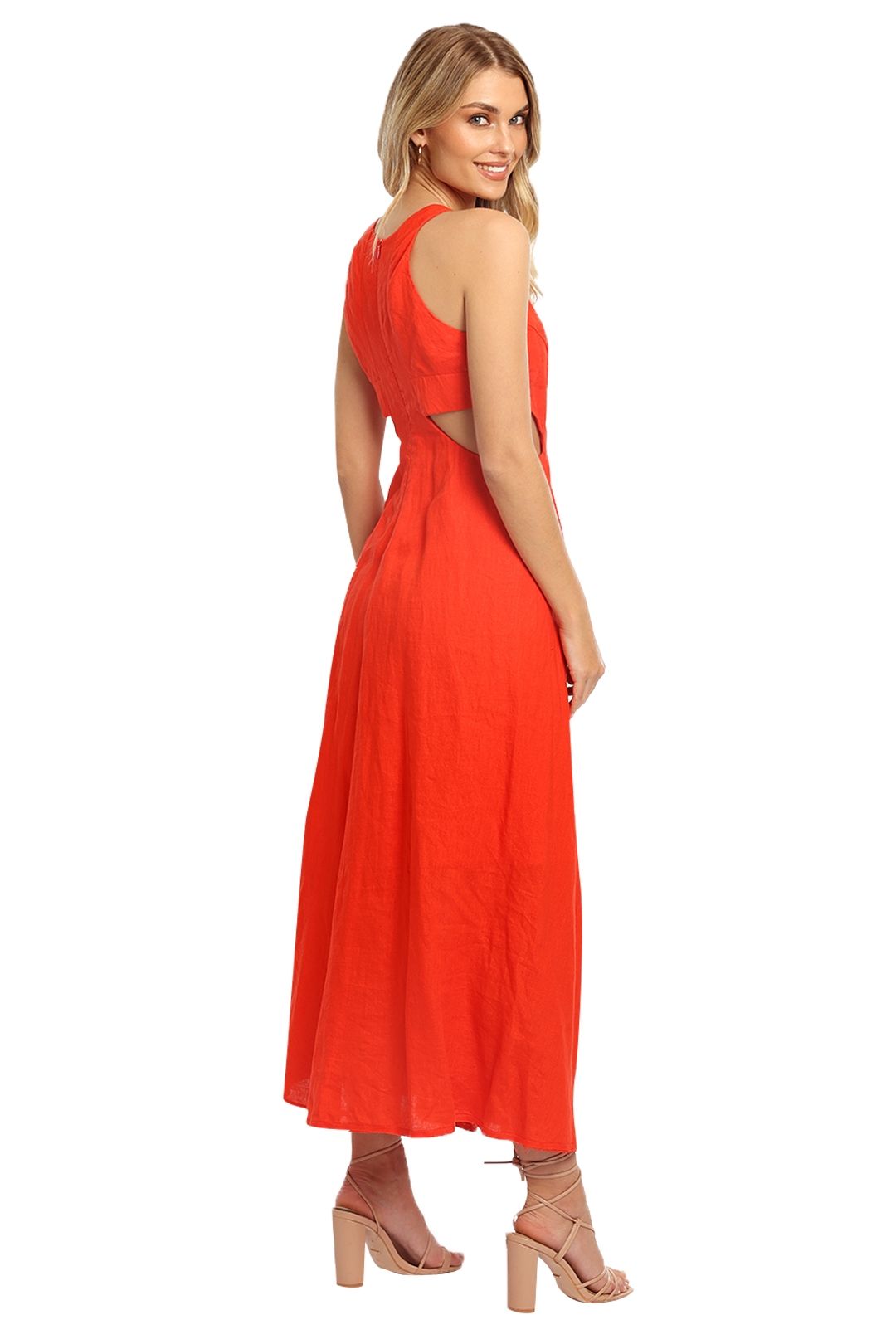 Kitx Faithful Love Dress Red Midi