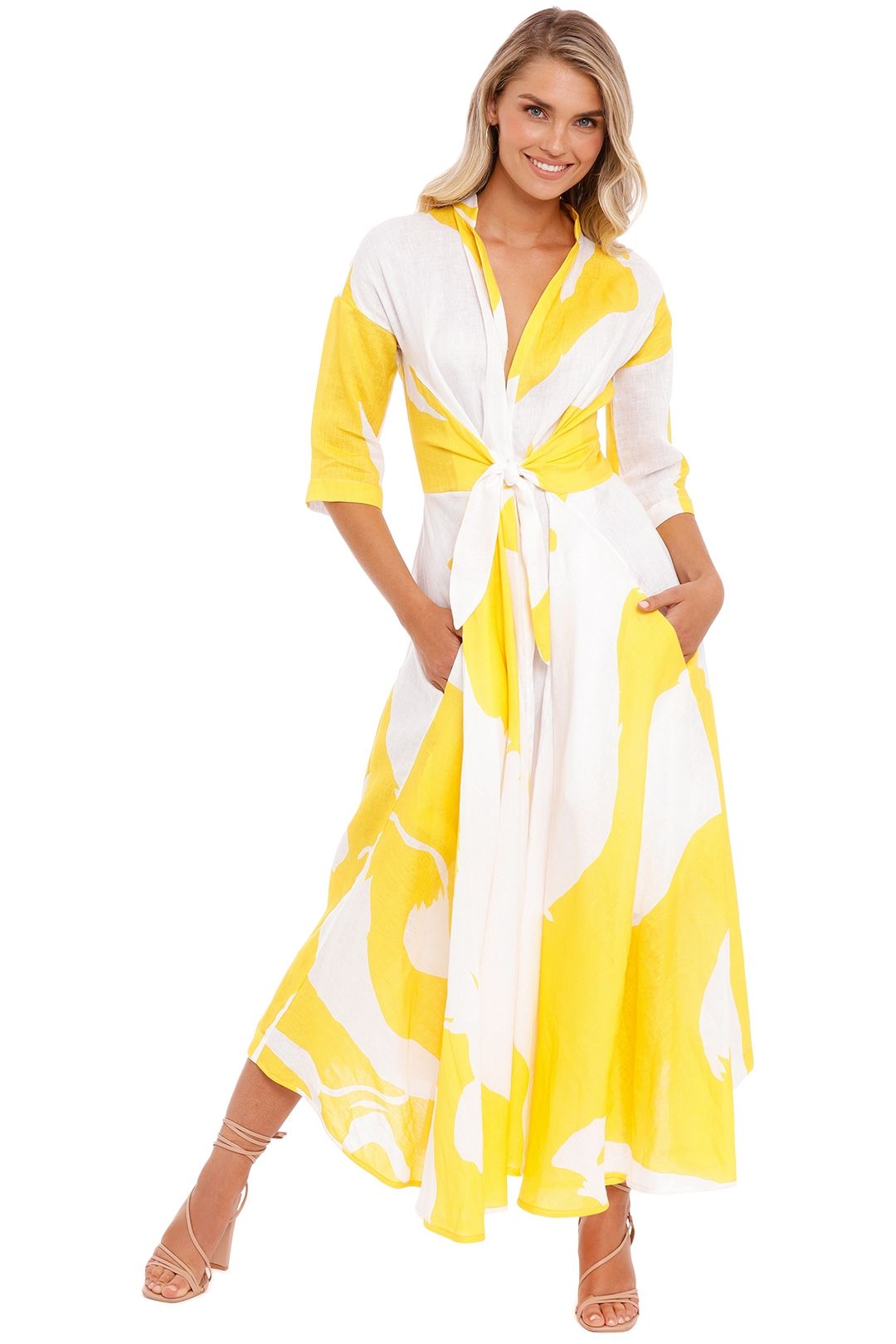 KITX Hunted Shirt Dress asymmetric