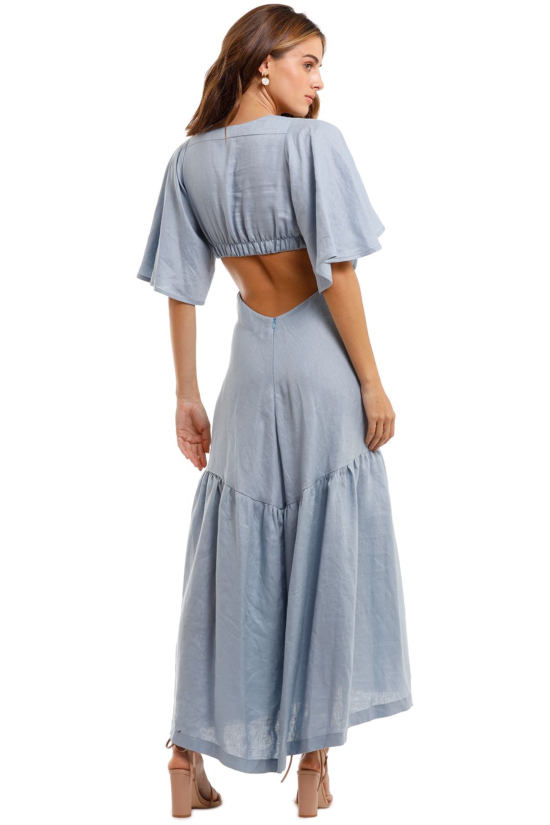 Hire Linen Knot Dress | KITX | GlamCorner