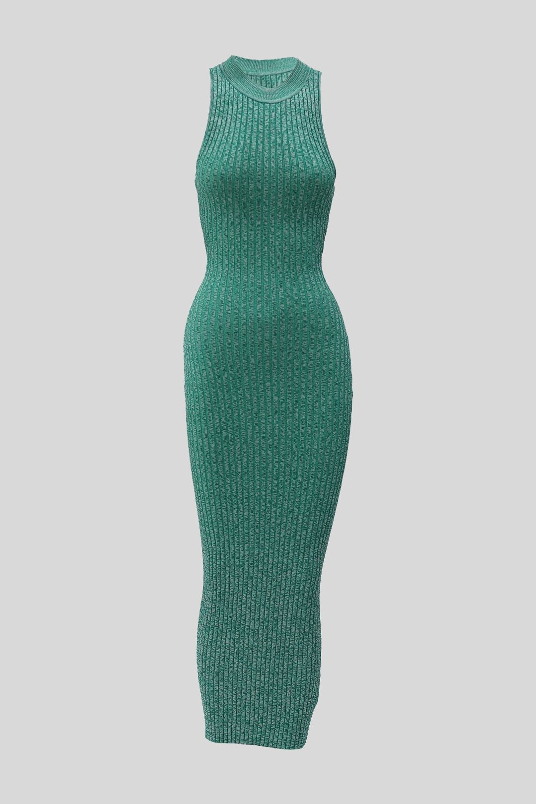 green emerald velvet dress Bianca Dress main image 0