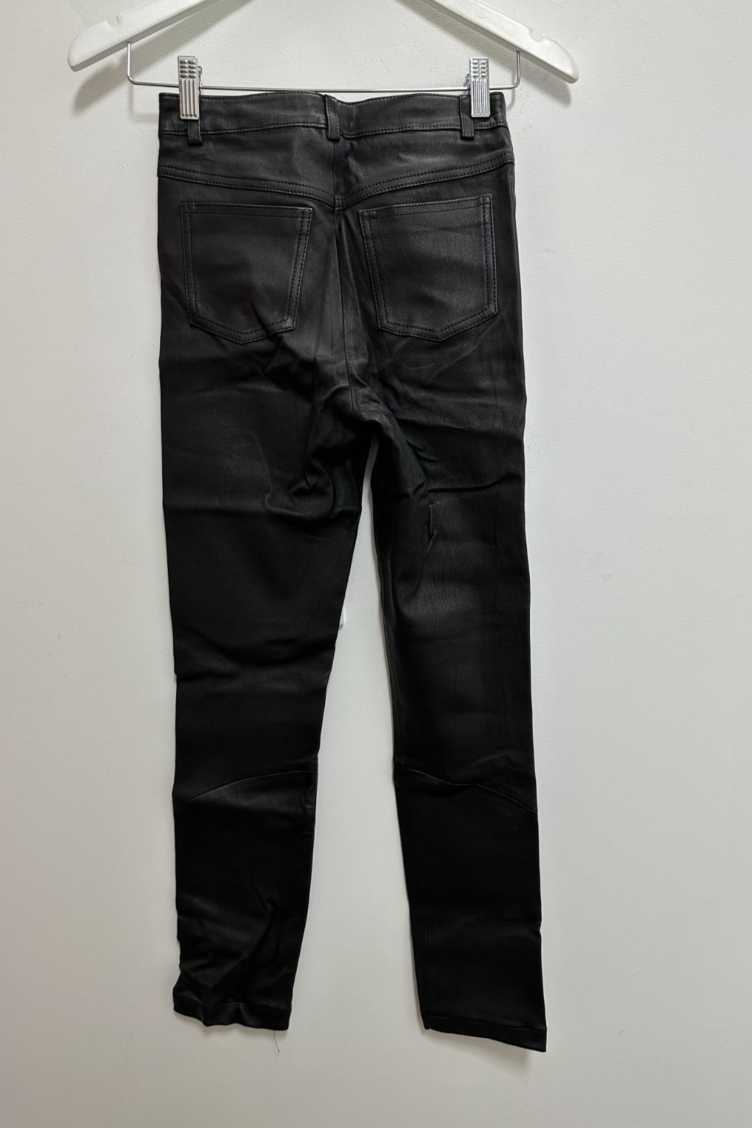 Buy Black Leather Phoenix Wide Leg Pant Kookai GlamCorner