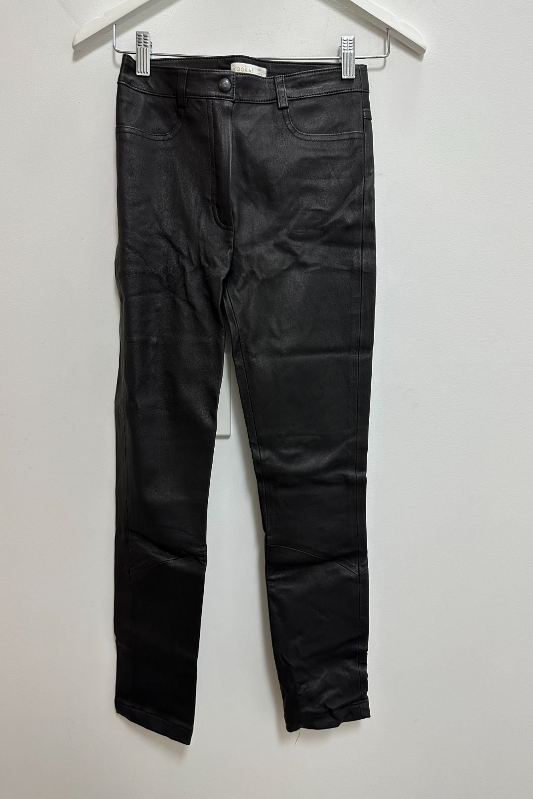 Kookai leather pants best sale