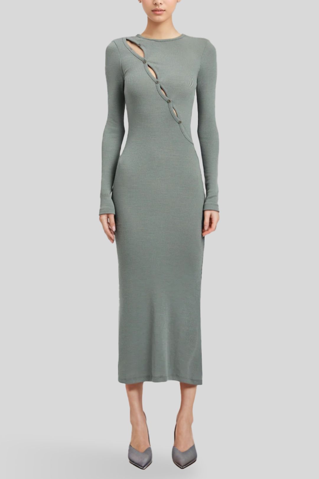 Kookai Emmett Merino Wool Dress