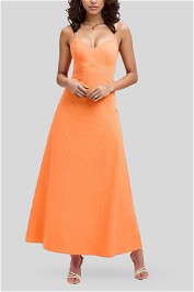 Kookai - Maguy Maxi Dress - Tangerine