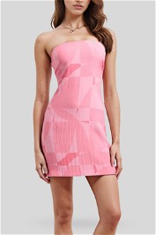 Saskia Mini Dress - Pink