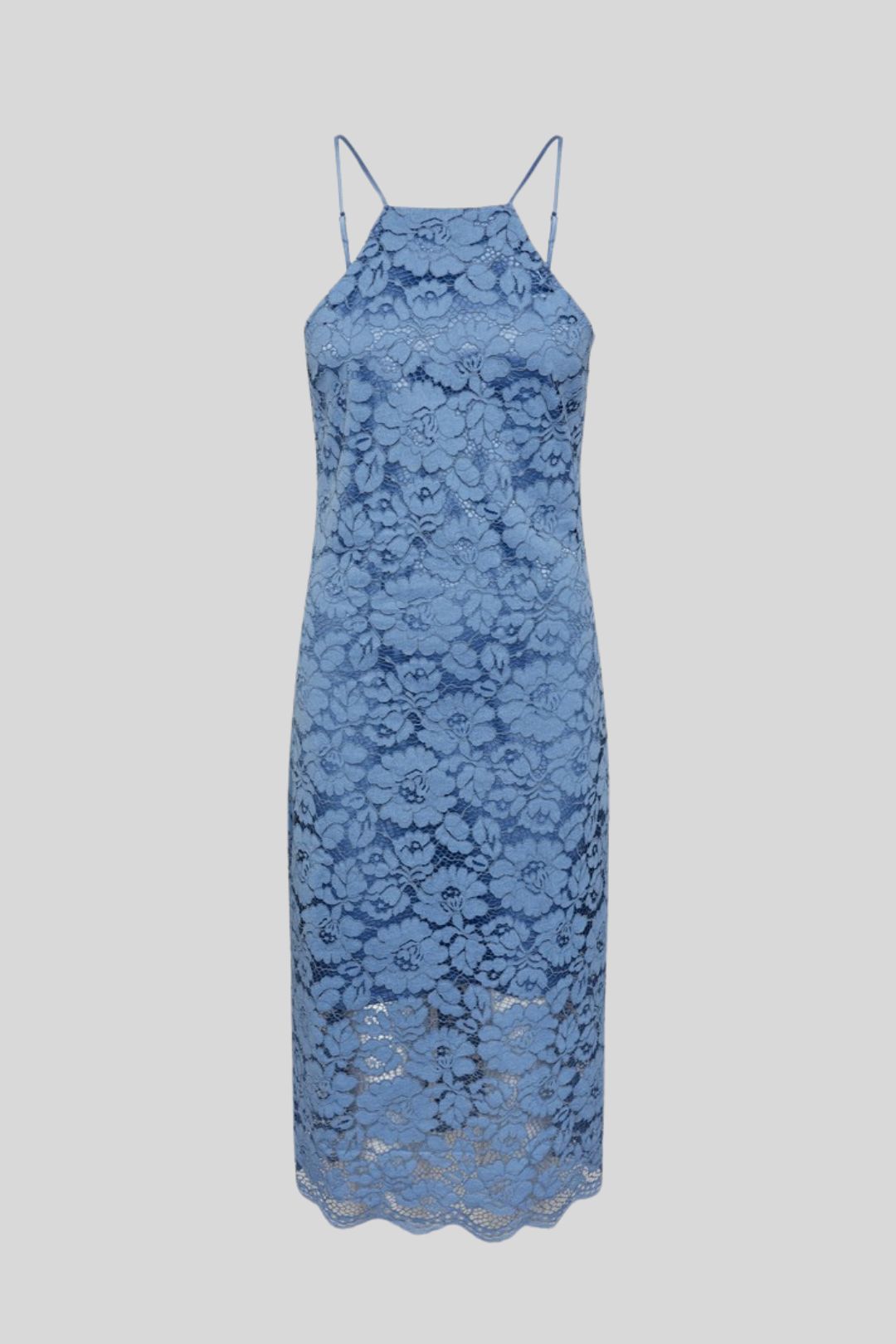 chinese dress ladies Fabulous Halter Sequins Light Blue Lace Mermaid Evening Dresses