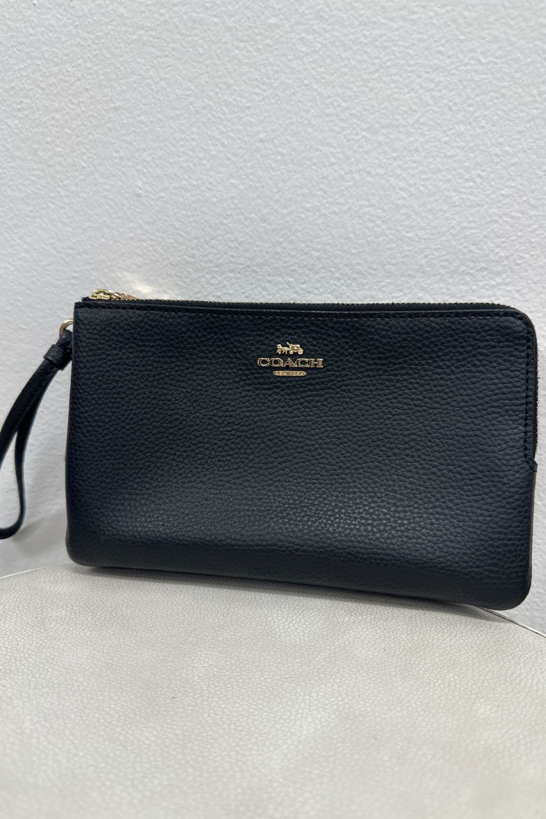 Coach -Large Double Corner Zip Wristlet