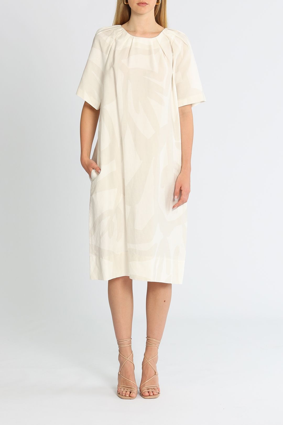 Lee Mathews Alexa Tee Dress Midi