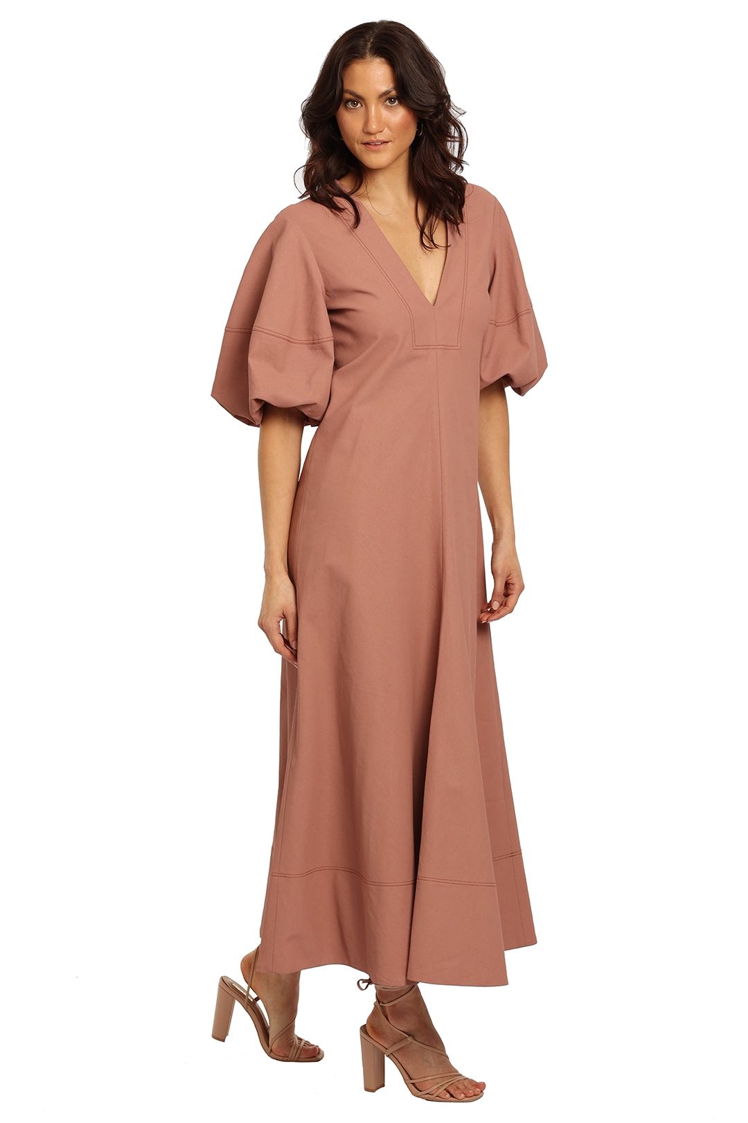 Hire Queenie Maxi Dress Lee Mathews GlamCorner