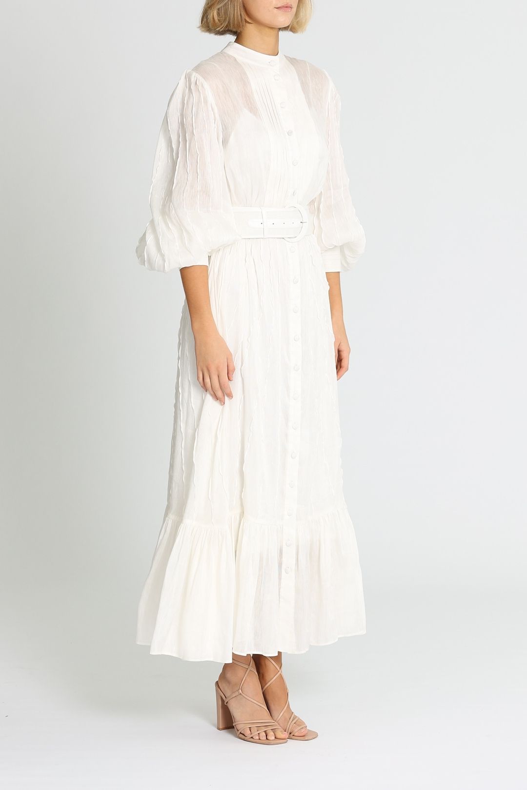 Hire Cambridge Dress in White | LEO LIN | GlamCorner Hire Cambridge Dress in White | LEO LIN | GlamCorner