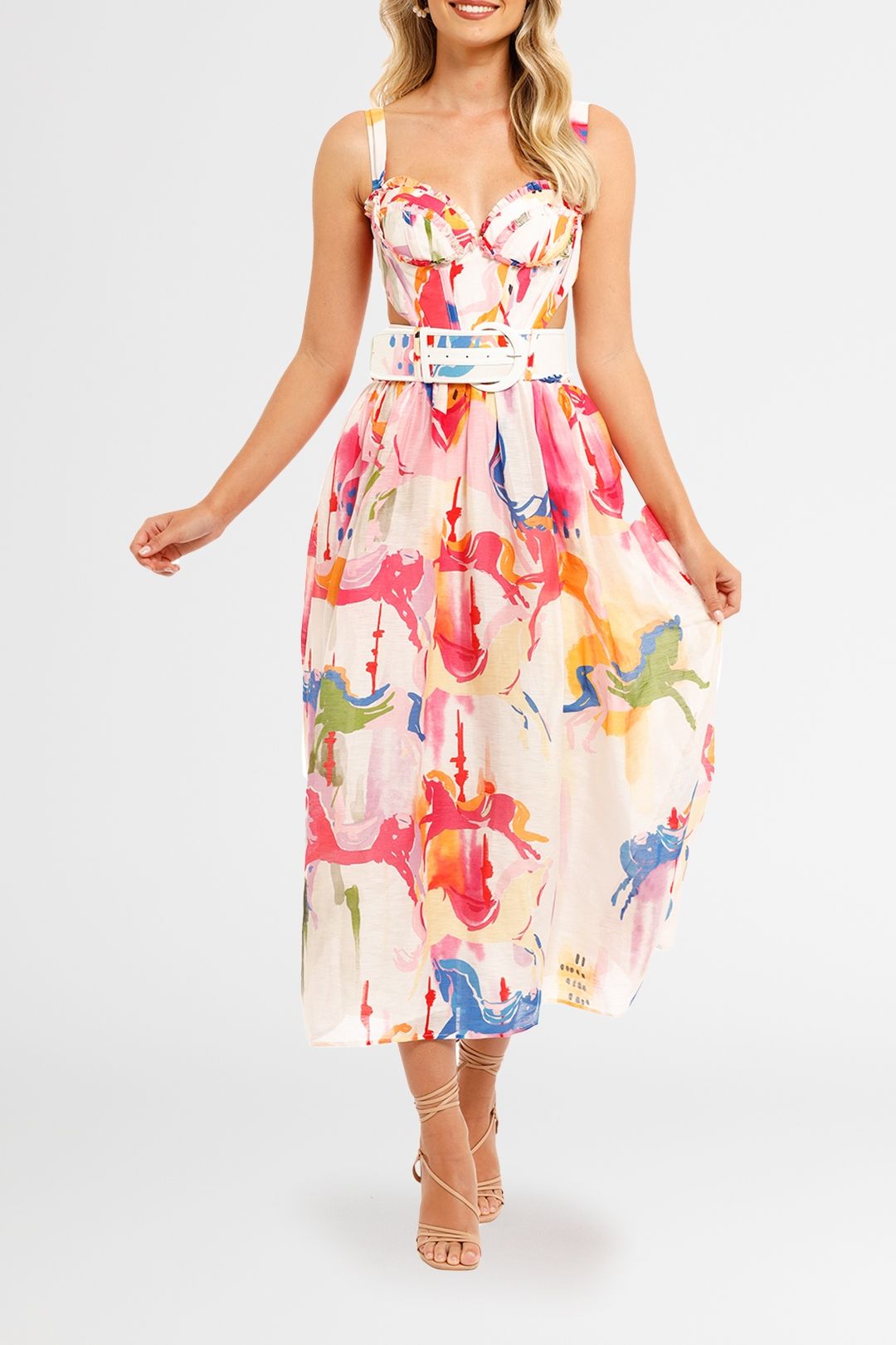chinese dress ladies The Carousel Bustier Dress
