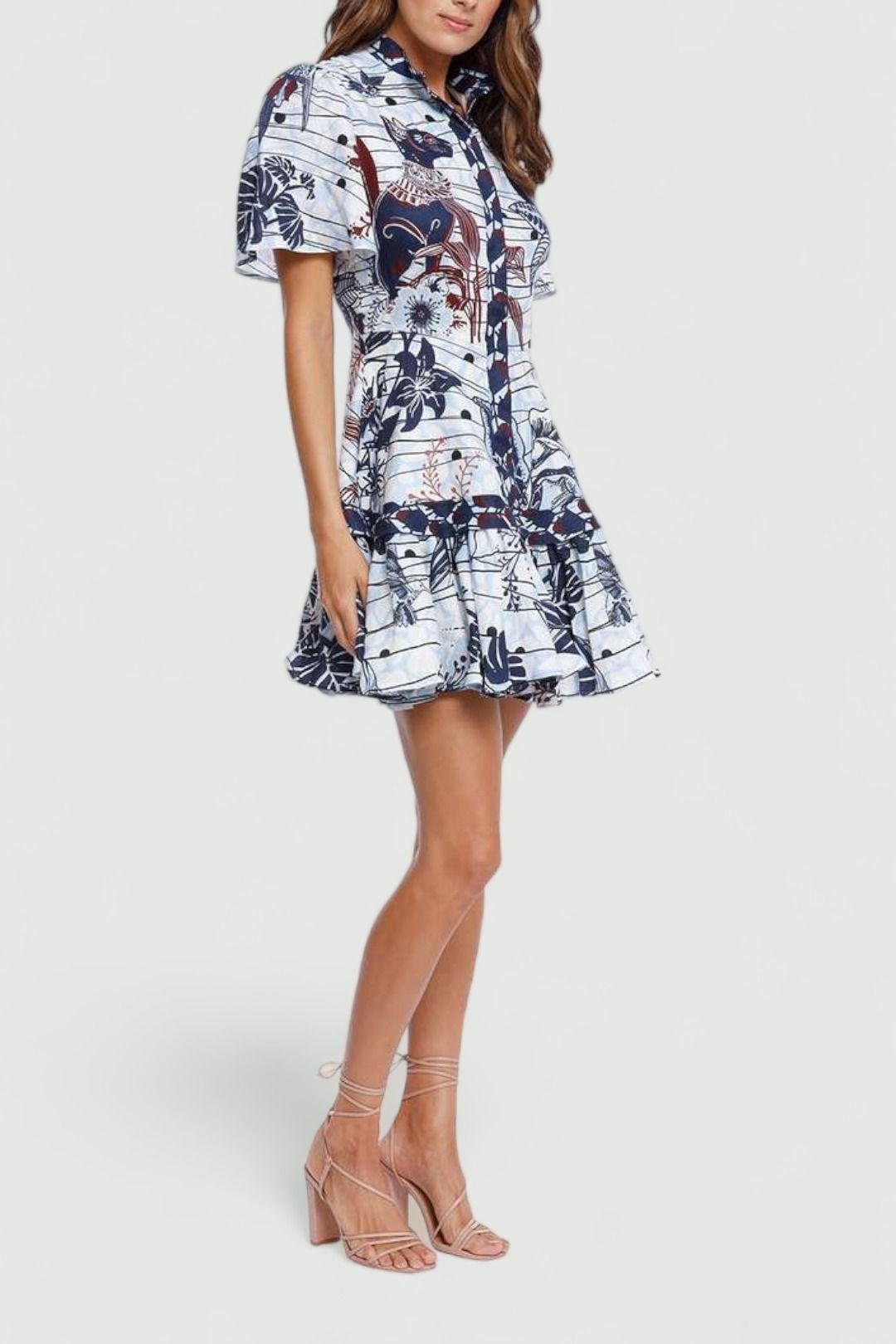 Casa top linen dress